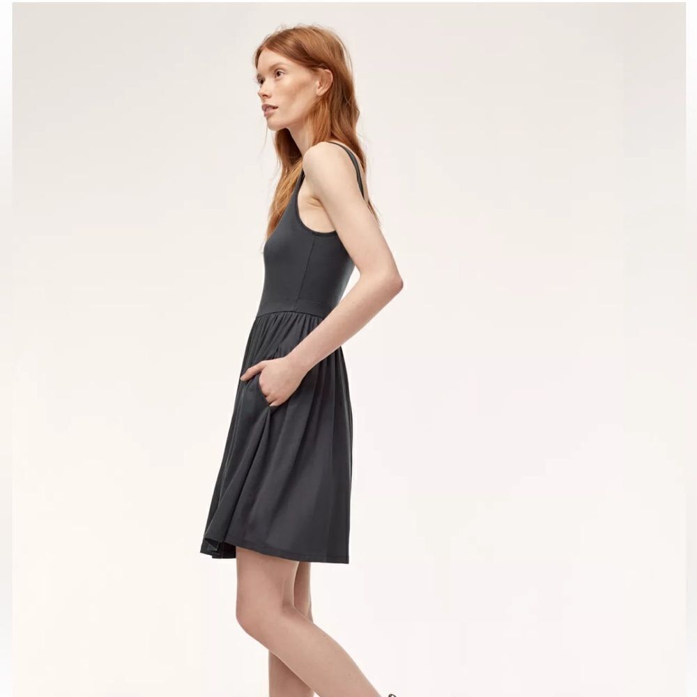 Aritzia Sunday Best Carly Tank Mini Dress in Pink Sz XS - Picture 9 of 9